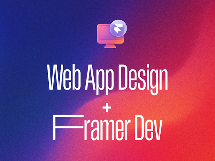Cover image for Web Design + Framer Development