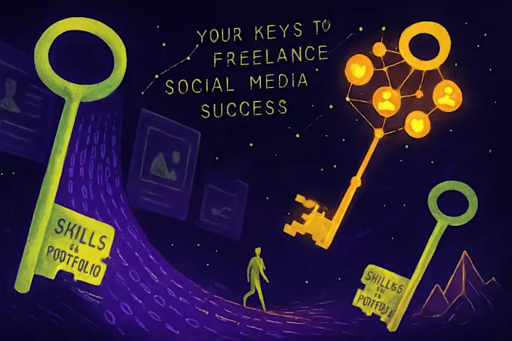 Cover image for Skills & Portfolio: Your Keys to Freelance Social Media Success