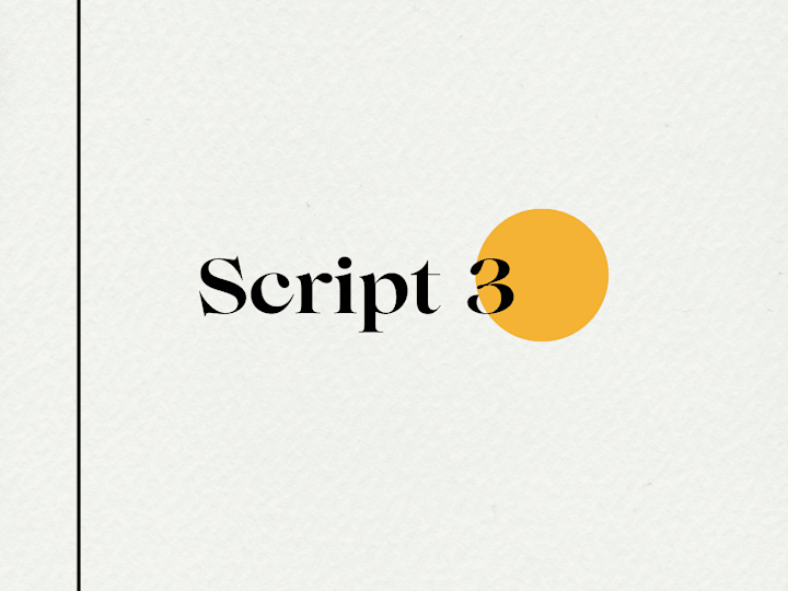 Cover image for Script for YouTube Channel