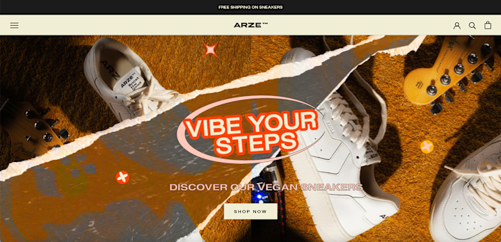 Cover image for ARZE – Shopify Design & Development