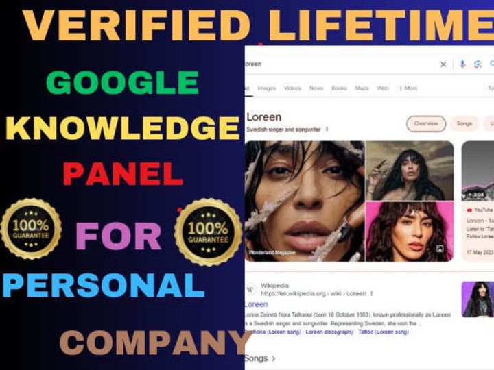 Cover image for I will create a Google knowledge panel for personal or company 
