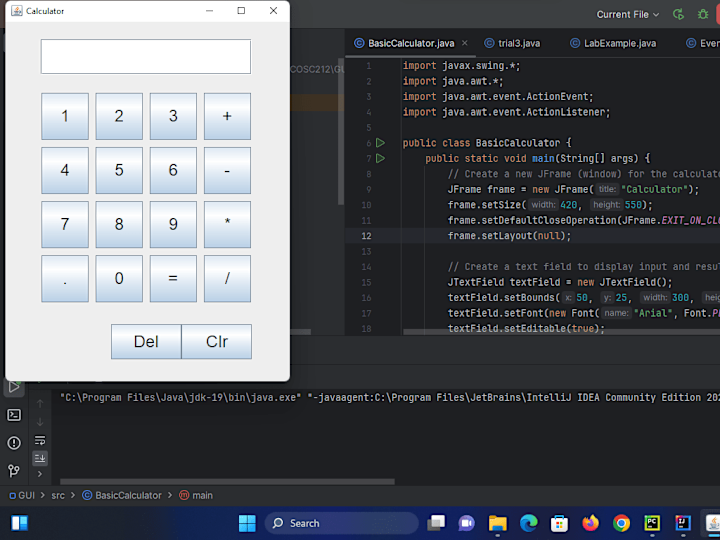 Cover image for Java Based Calculator with GUI