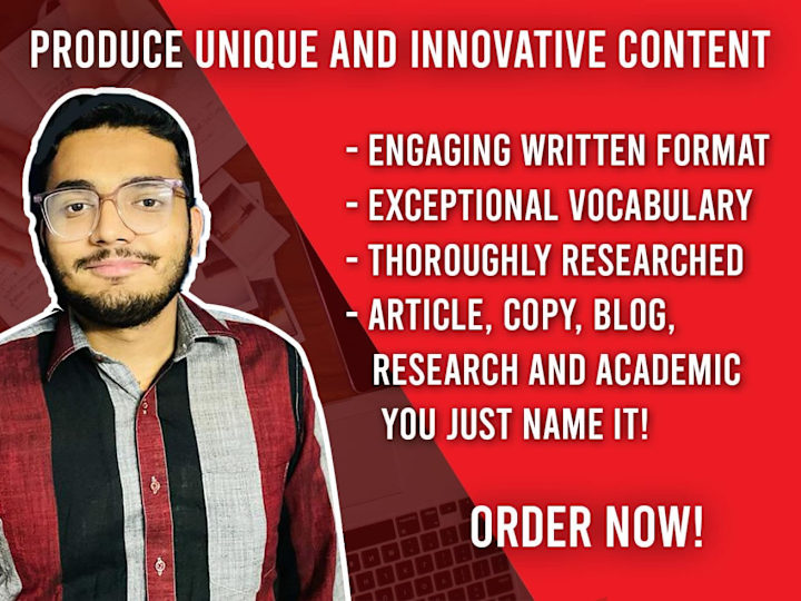 Cover image for Creative Writing Services