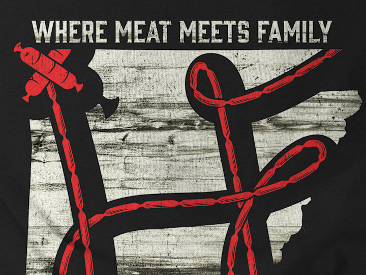 Cover image for Heritage Meat Market Merchandise Design