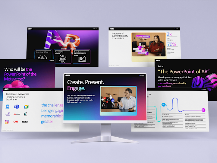 Cover image for You will get a branded presentations for your startup