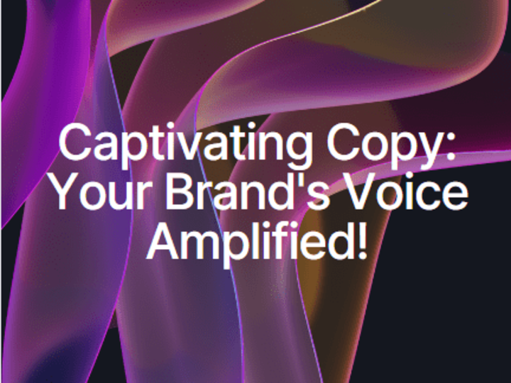 Cover image for "CopyCraft: Precision Copywriting Solutions for Your Success!"