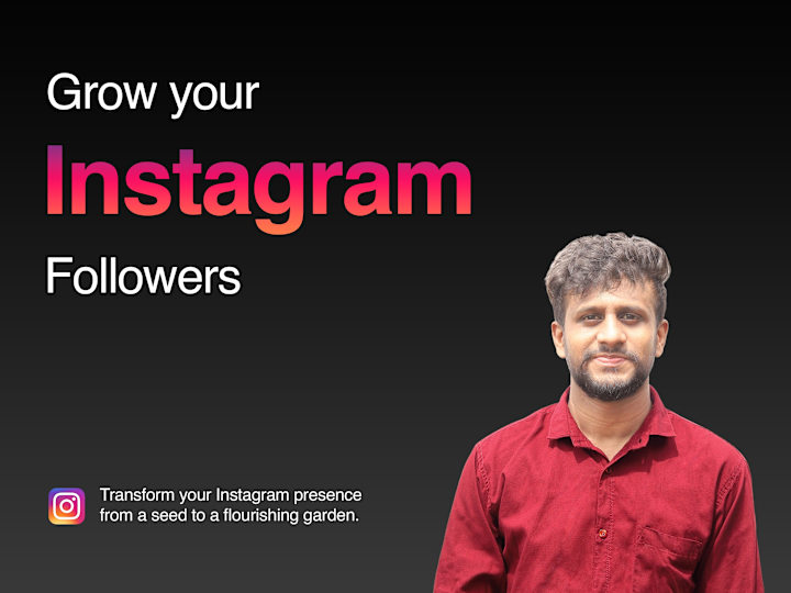 Cover image for Organically grow your Instagram account followers 