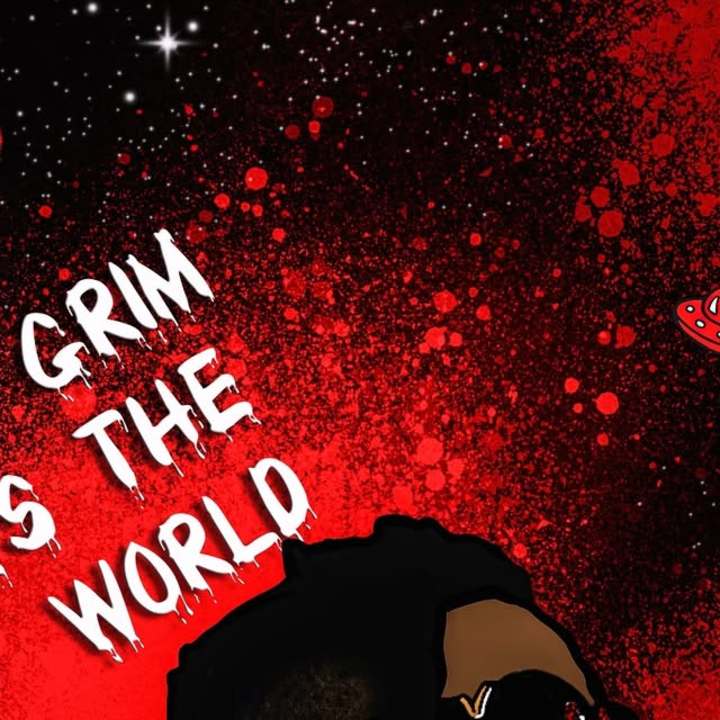 Cover image for @atroeditz on Instagram: ”‘Lil Grim vs. The world’ EP 🚀 COVER …