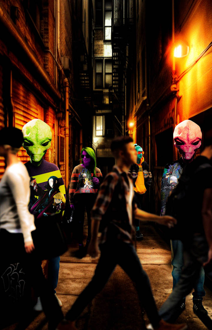Cover image for They walk among us