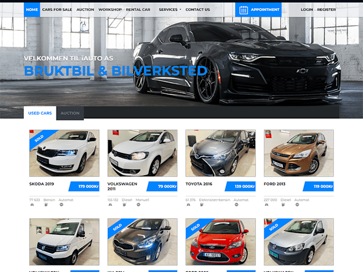 Cover image for iAuto - Laravel VueJS Cars selling Website