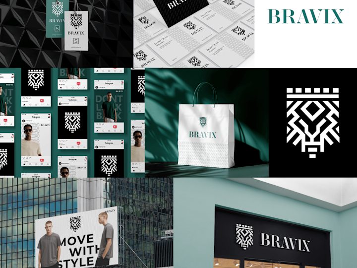 Cover image for BRAVIX Logo Design and Branding