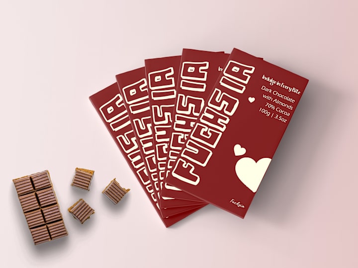 Cover image for 'Fuchsia' Chocolate branding