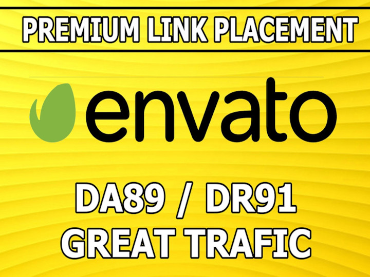 Cover image for Premium Link Placement on Envato blog DA90
