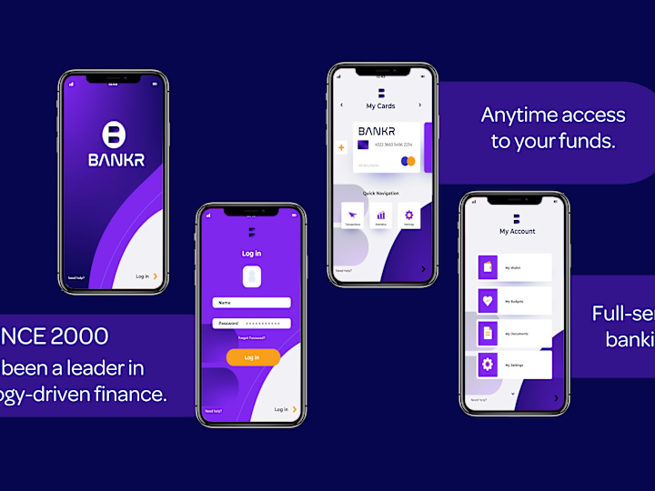 Cover image for Motion graphic teaser Animation for BANKR - YouTube