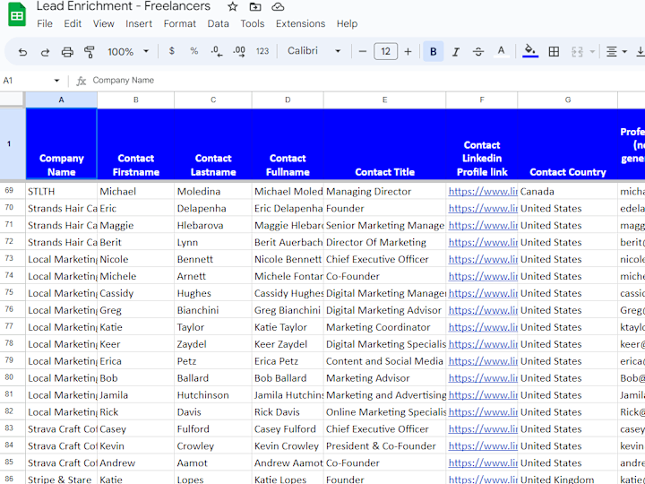 Cover image for Outbound Data Enrichment/ Lead Generation Specialist