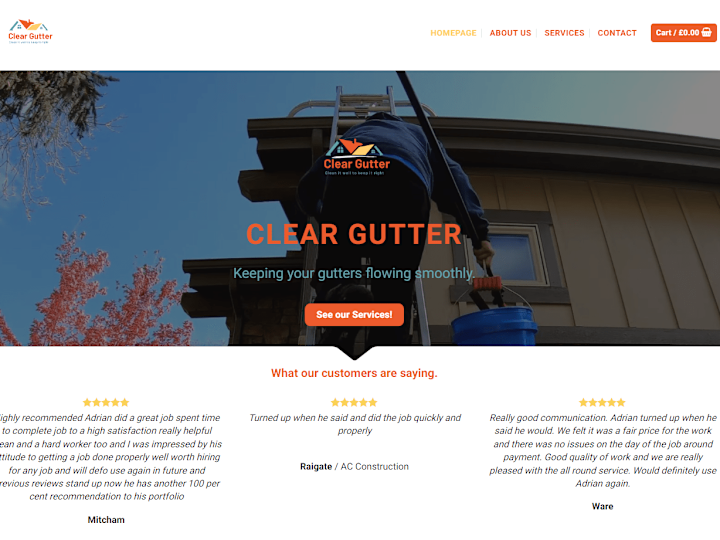 Cover image for Business E-Commerce Website