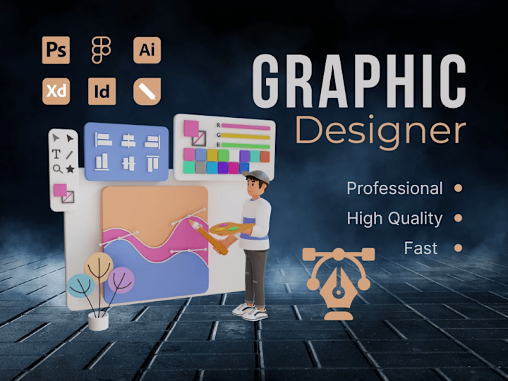 Cover image for You will get A professional graphics design for your business.