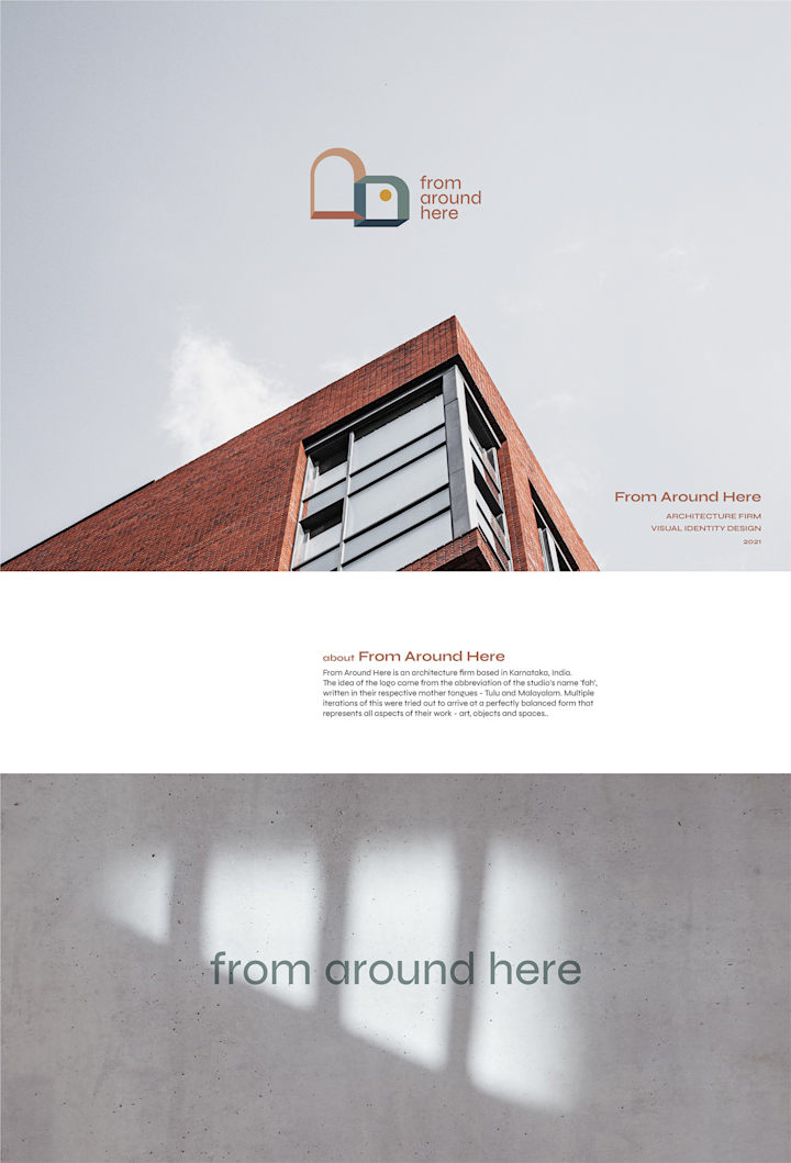 Cover image for FAH - Architecture Firm Visual Identity Design on Behance