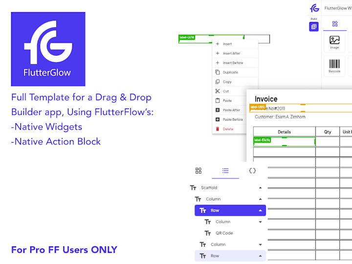 Cover image for FlutterGlow Builder