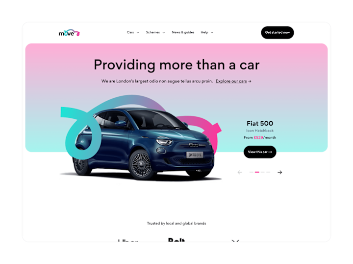 Cover image for Bold, Modern Website Design for the Next-Gen Driver