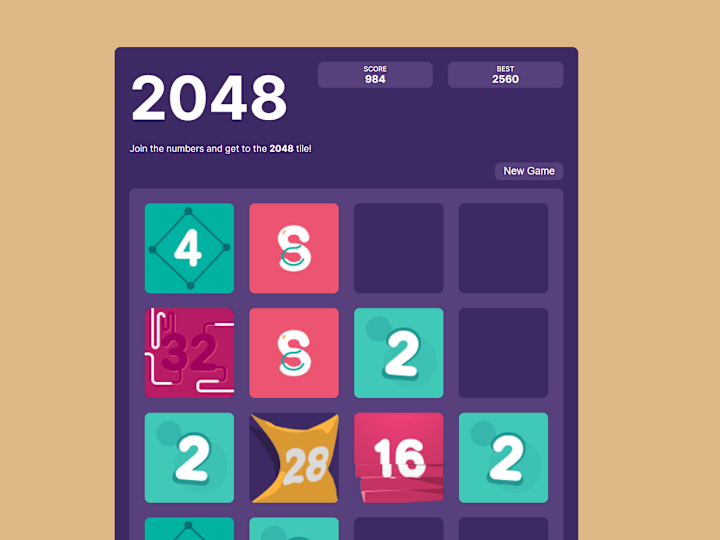 Cover image for 2048 Game