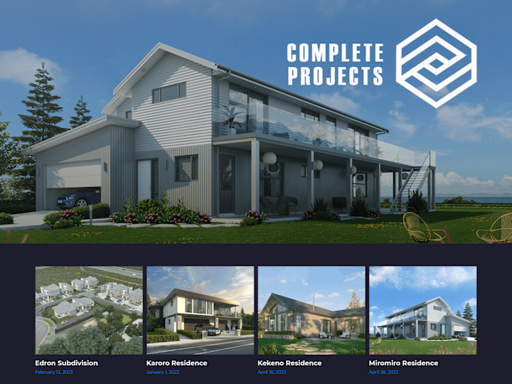 Cover image for Complete projects. Web design & development