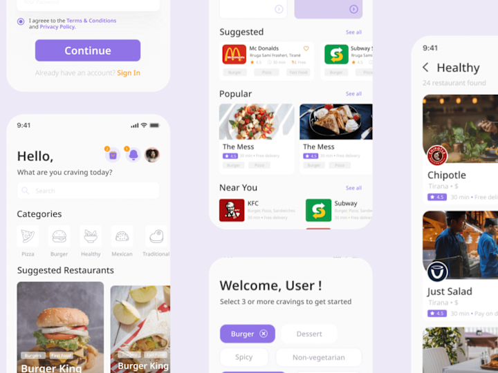 Cover image for Food Delivery Mobile App