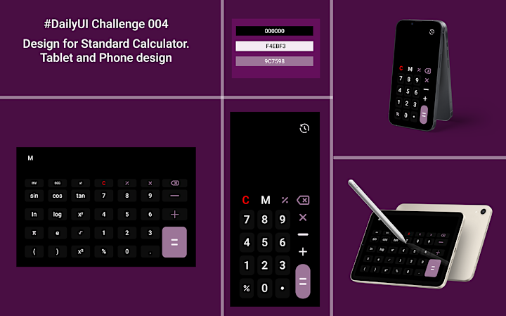 Cover image for Calculator Design :: Behance