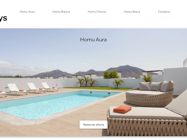 Cover image for Homu Holidays