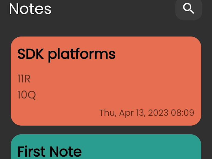 Cover image for Notes Application