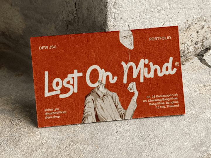 Cover image for Lost On Mind — Dew Jsu