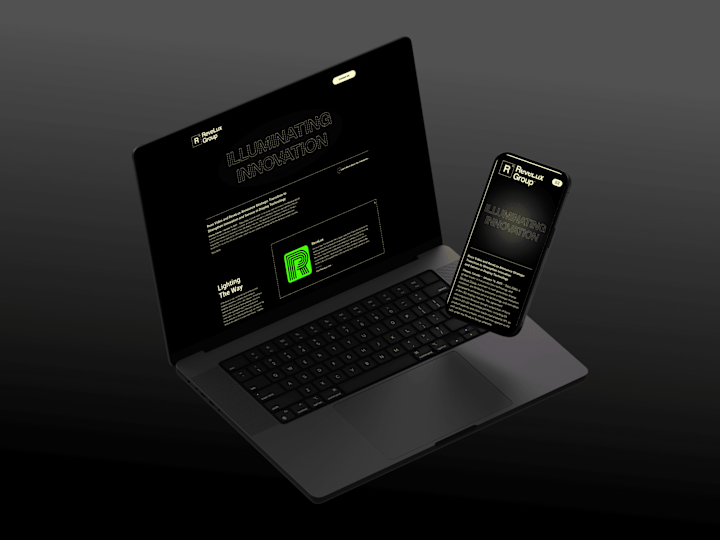 Cover image for ReveLux Group – Landing Page Development for Global Reach