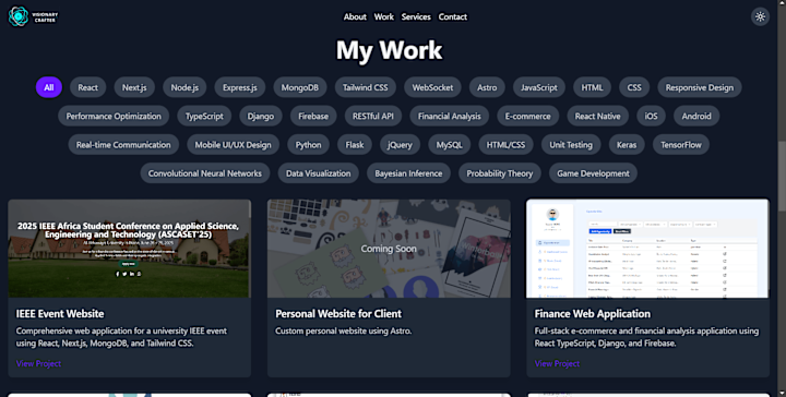Cover image for Personal Portfolio Website