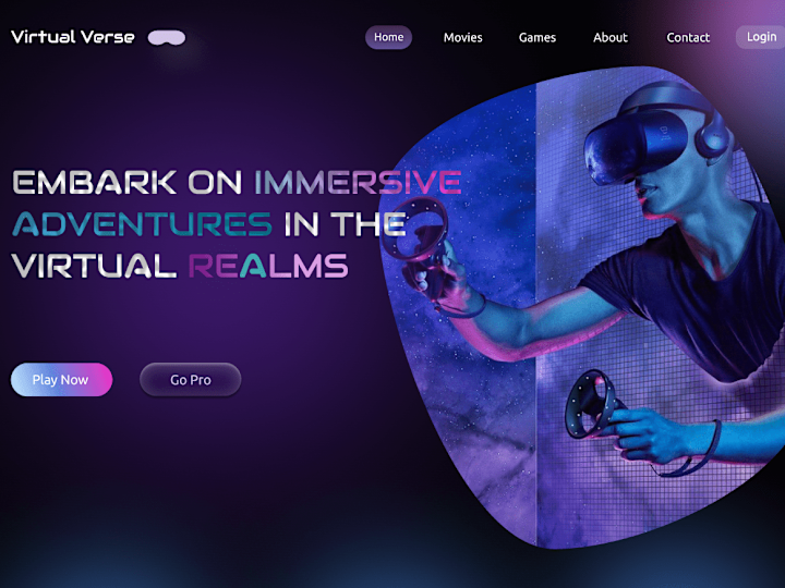 Cover image for Virtual Verse Website