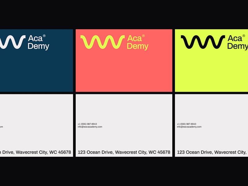 Cover image for WAV Academy — Brand Identity