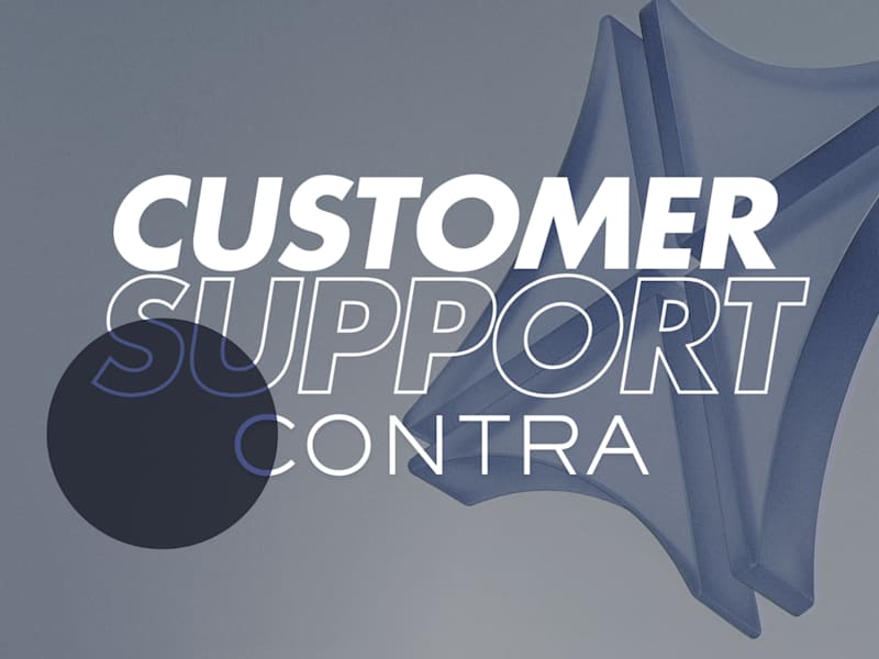 Cover image for Contra ✦ Customer Support
