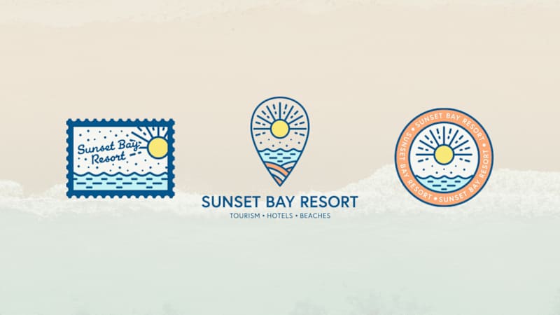 Cover image for Sunset Bay Resort Brand Identity + Website Design