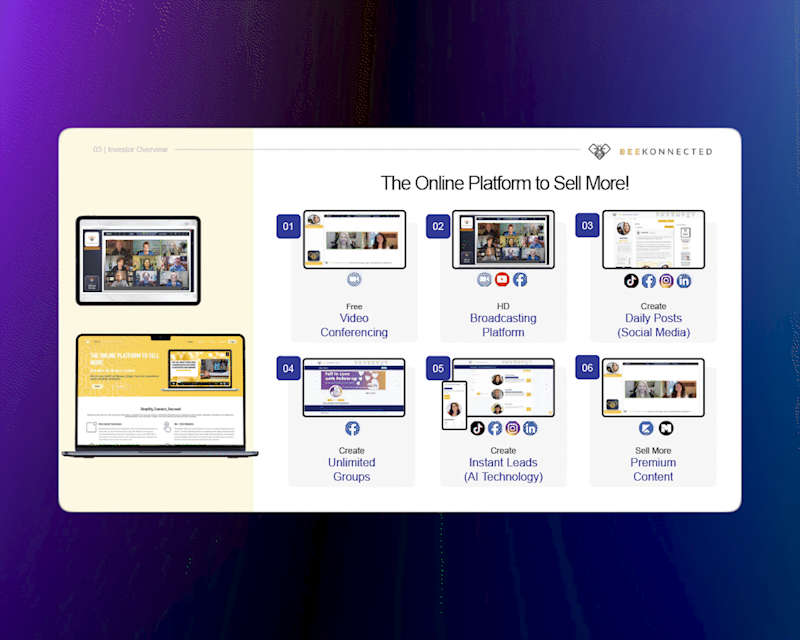 Cover image for Investor Overview Presentation for Ecosystem Online Platform