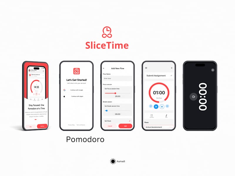 Cover image for SliceTime | Productivity App on FlutterFlow
