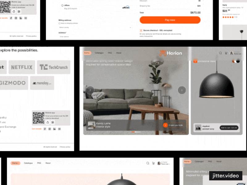 Cover image for Horion E-commerce website