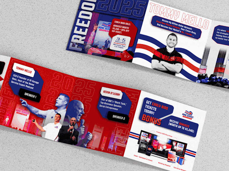 Cover image for Freedom Event 2025 Visual Identity: Branding Event's Adrenaline