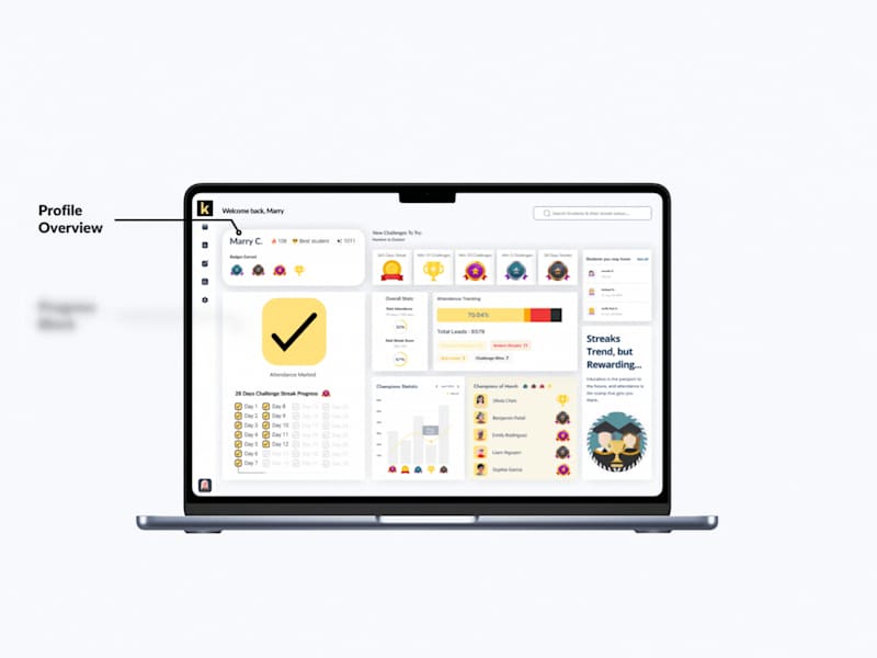 Cover image for Knowlej | AI Powered Attendance Dashboard