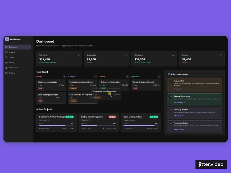 Cover image for AI-Powered Dynamic Workspace Design for Freelancers