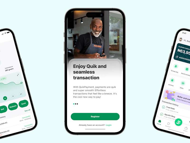 Cover image for UI/UX Design for QuikPayment Fintech App