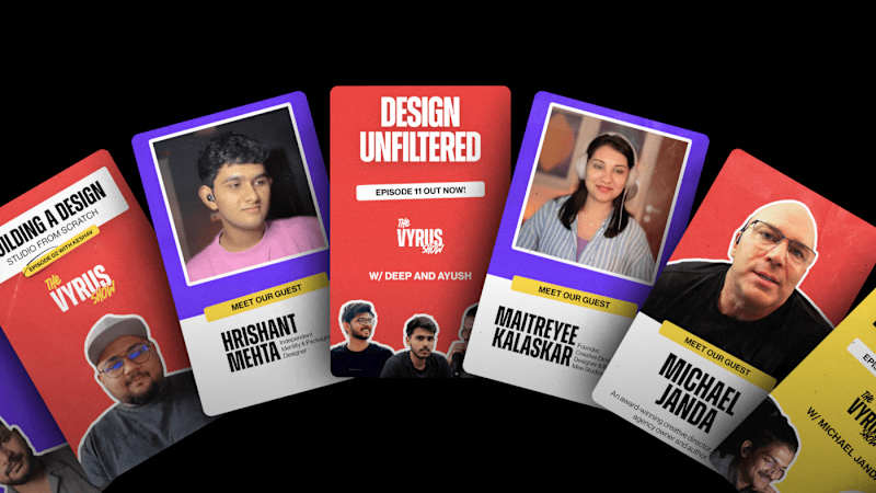 Cover image for The VYRus Show - Podcast Identity Design