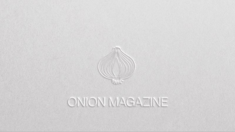 Cover image for ONION MAGAZINE