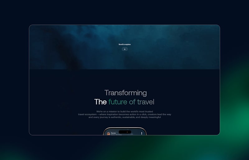 Cover image for A Landing page designed in Figma & developed in Framer✨