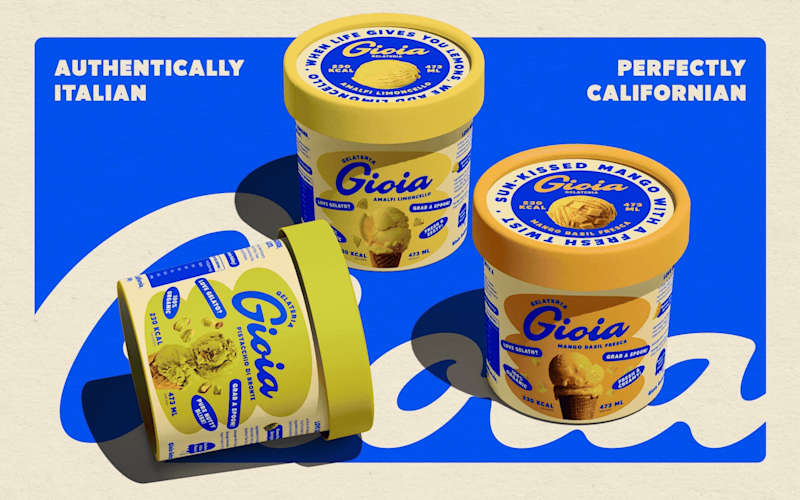 Cover image for GIOIA Gelato Branding & Packaging
