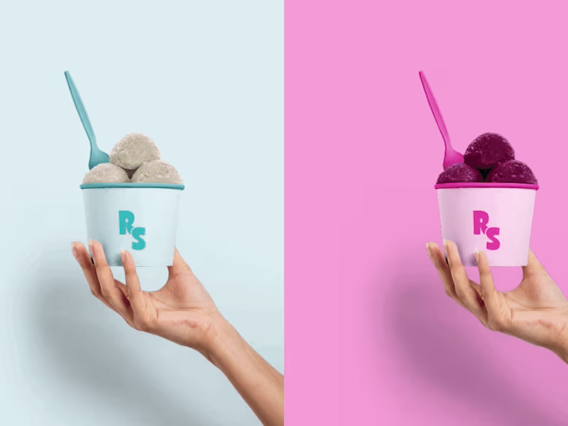 Cover image for Retro Scoops | Ice Cream Shop Brand Identity 🍦 