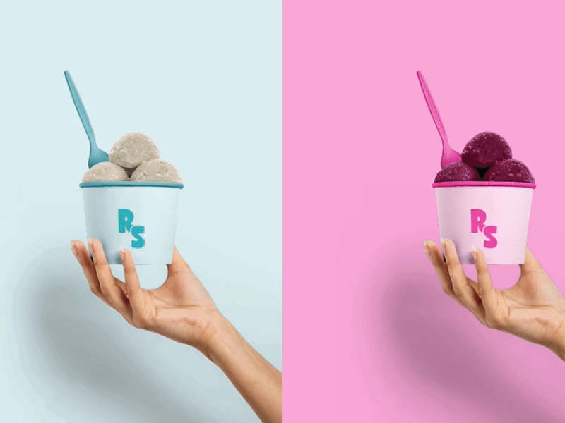 Cover image for Retro Scoops | Ice Cream Shop Brand Identity 🍦 
